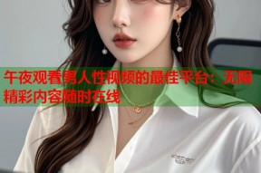 午夜观看男人性视频的最佳平台：无限精彩内容随时在线