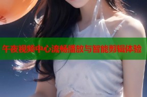 午夜视频中心流畅播放与智能剪辑体验