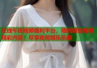 在线午夜视频福利平台，随时随地观看精彩内容，尽享夜间娱乐乐趣