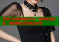 欧美午夜视频福利平台：极致视觉体验，随时随地尽享精选内容