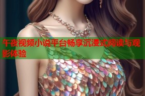 午夜视频小说平台畅享沉浸式阅读与观影体验