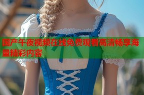 国产午夜视频在线免费观看高清畅享海量精彩内容