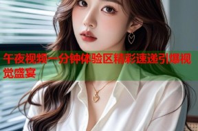 午夜视频一分钟体验区精彩速递引爆视觉盛宴
