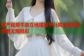 国产视频午夜在线播放平台高清流畅免费看无限精彩