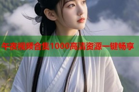 午夜视频合集1000高清资源一键畅享