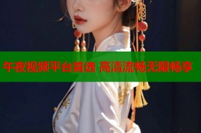 午夜视频平台首选 高清流畅无限畅享