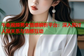 午夜视频男女情感解析平台：深入探讨人际关系与情感互动