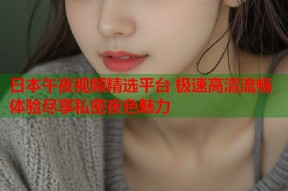 日本午夜视频精选平台 极速高清流畅体验尽享私密夜色魅力