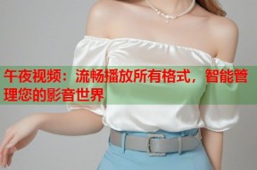 午夜视频：流畅播放所有格式，智能管理您的影音世界