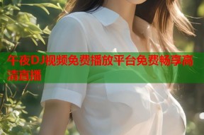 午夜DJ视频免费播放平台免费畅享高清直播