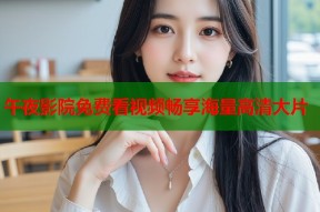 午夜影院免费看视频畅享海量高清大片