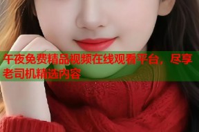 午夜免费精品视频在线观看平台，尽享老司机精选内容