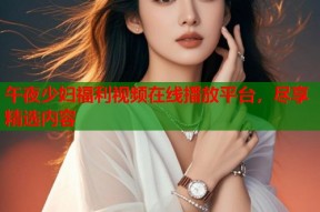 午夜少妇福利视频在线播放平台，尽享精选内容