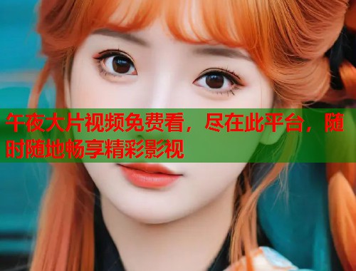 午夜大片视频免费看,尽在此平台,随时随地畅享精彩影视 第1张 午夜大片视频免费看,尽在此平台,随时随地畅享精彩影视 第1张