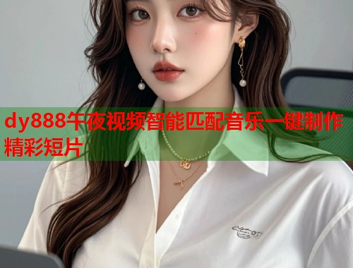 dy888午夜视频智能匹配音乐一键制作精彩短片 第1张 dy888午夜视频智能匹配音乐一键制作精彩短片 第1张