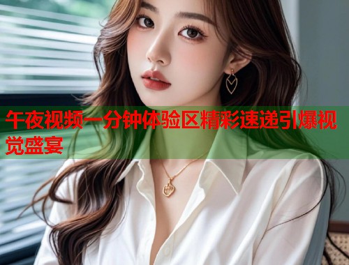 午夜视频一分钟体验区精彩速递引爆视觉盛宴 第1张 午夜视频一分钟体验区精彩速递引爆视觉盛宴 第1张